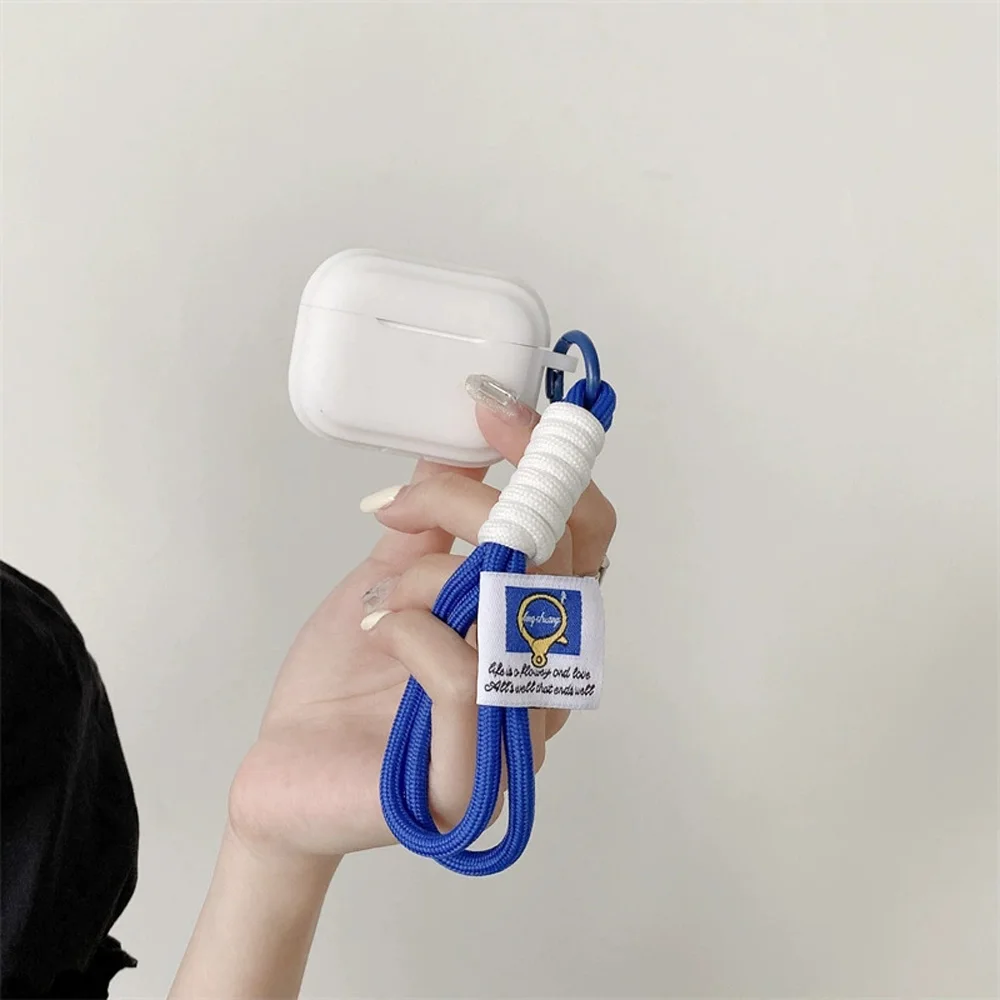 Фото Klein Blue Snow White однотонный силиконовый чехол для наушников AirPods pro 2, чехол для зарядки Bluetooth AirPods 2 3 4 №3