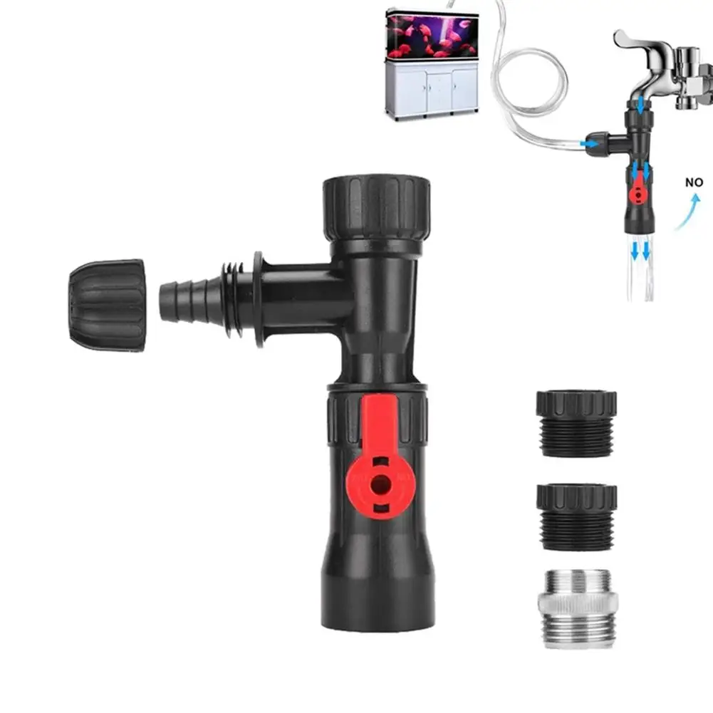 

Bucket-Free Aquarium Water Change Device Connecting Faucet Type Aquarium Siphon Gravel Cleaner Equipment Sand Washer Parts Tool