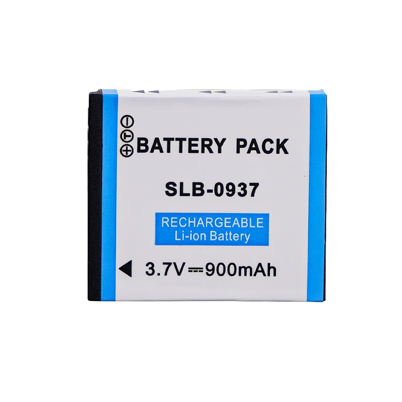 Фото Аккумулятор Li-ion SLB 0937 3.7V 900mAh высокой емкости для камер Samsung I8 L730 L830 NV33 NV4 PL10 ST10, долговечный и безопасный. №2