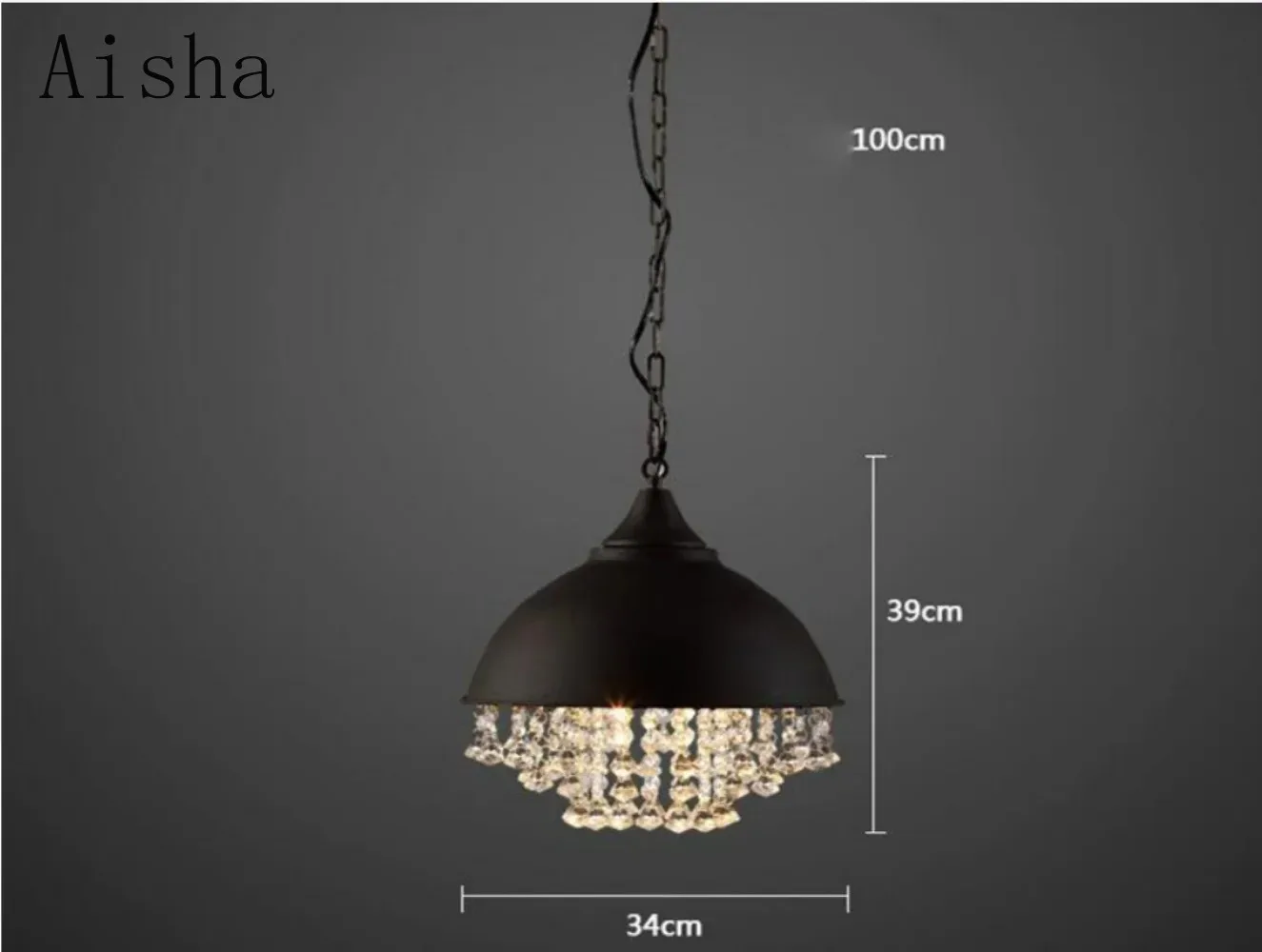 Винтажная люстра в стиле рустико для кофейни бара кухни островка E27 Подвесная