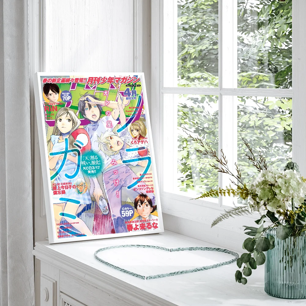 Noragami Anime Classic Vintage Posters Decoracion Painting Wall Art White Kraft Paper Kawaii Room Decor