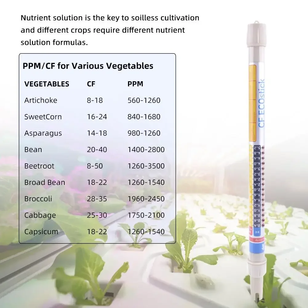 Измеритель питательных веществ тест Nutra гидропонный считыватель EC/PPM/CF