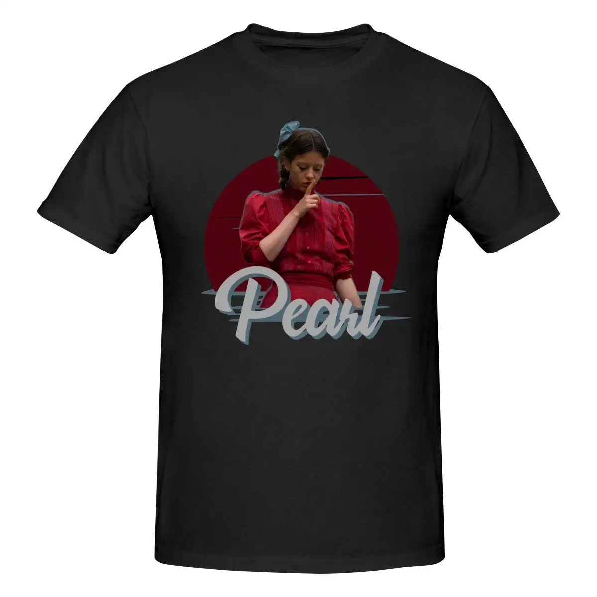 

Pearl Horror Movie T Shirt Cotton Crewneck Custom Short Sleeve Tshirt
