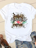 t shirts clothing leopard flower mama mom short sleeve clothes fashion summer casual ladies print women t female graphic tee