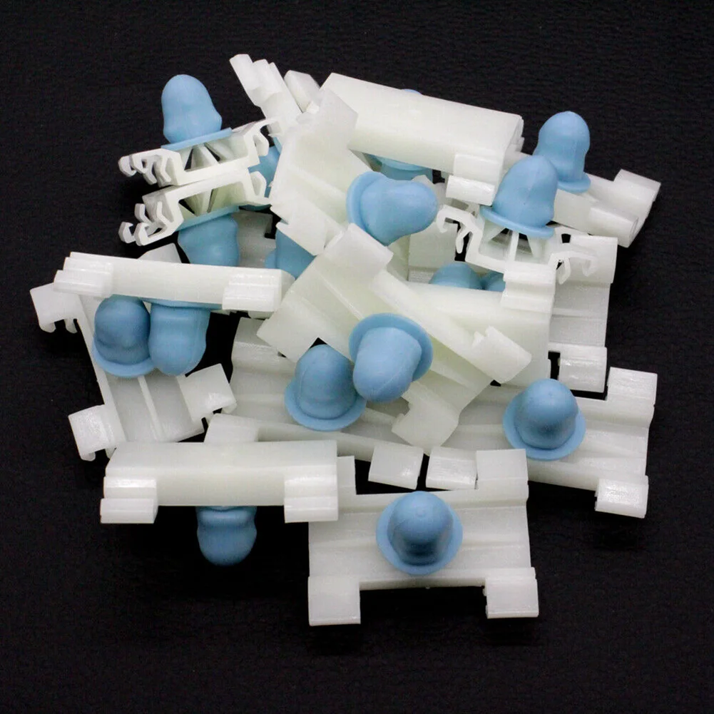 

20pcs Moulding Clip Nylon Retainer With Rubber Boot 51138166675 For BMW E36 E46 325 328 323 330 93-06 For Fiat Replaces 71717421