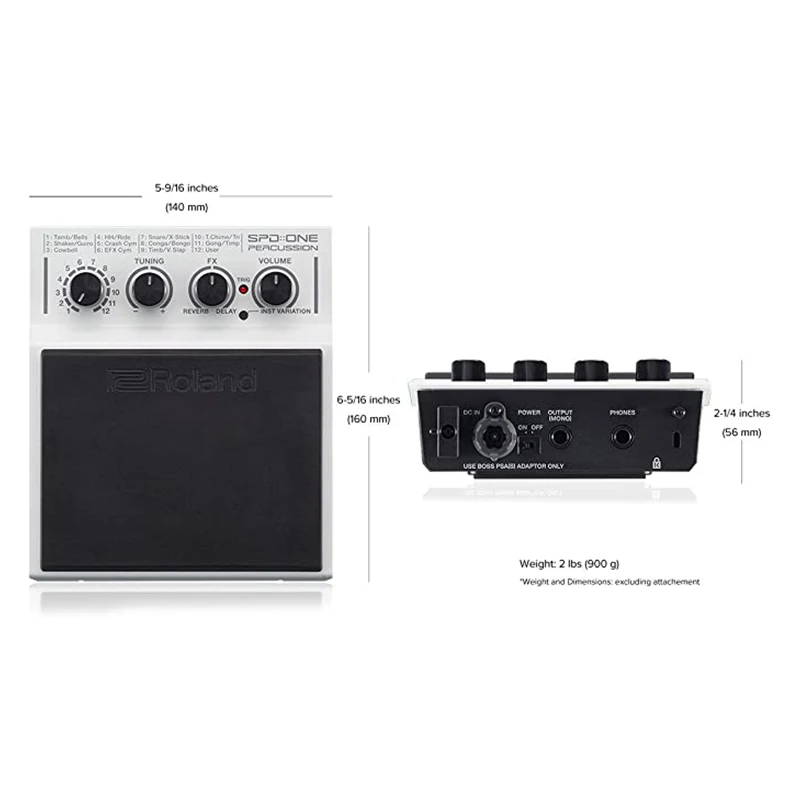 Электронная ударная барабанная панель Roland SPD-1P |