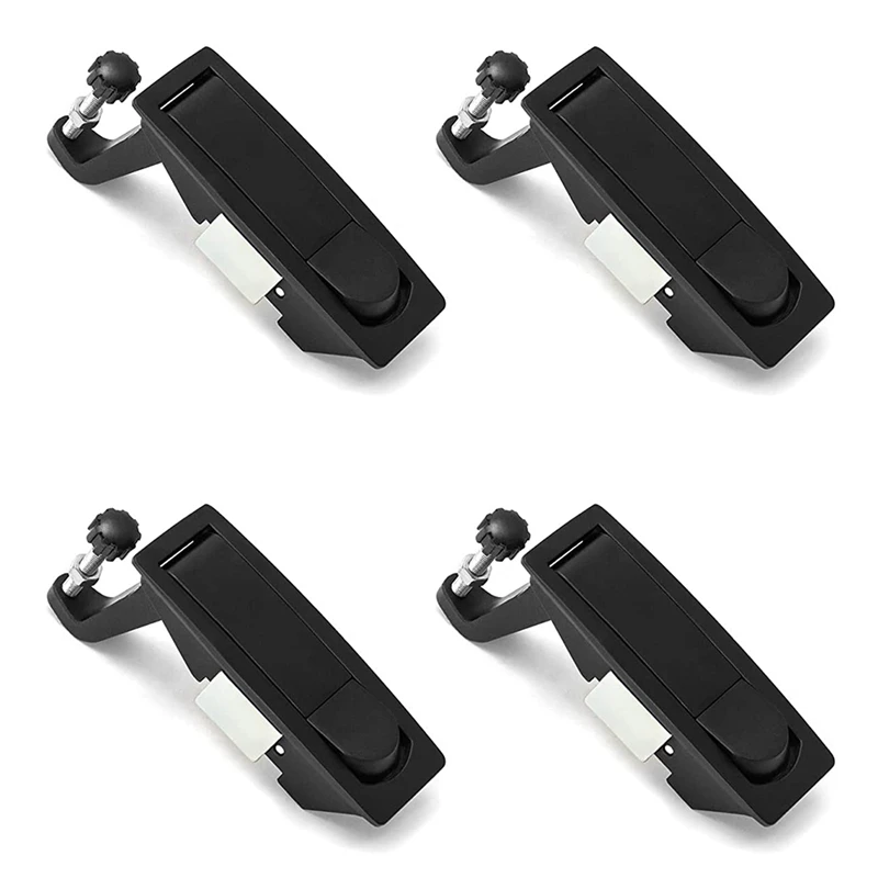 

New-4Pcs Compression Latch Lock Zinc Alloy Flush Lever Latch Adjustable Grip Range 0.04 Inch-0.94 Inch