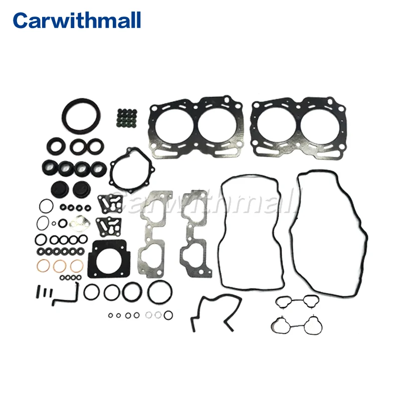 

Комплект прокладок двигателя для Subaru EJ25, комплект колец 10105AB260 2010 Forester SH 2.5XS 2006-2007 SG 2.5XT 2004-2005 Legacy 2.5I
