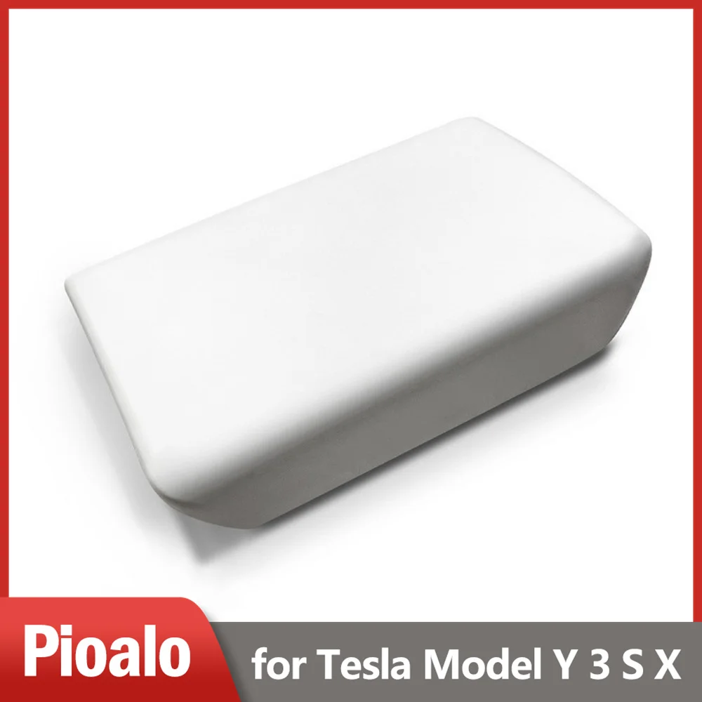 

For Tesla Model 3 Y Interior White Modification Armrest Box Cover Panel Instrument Panel Door Trim Strip Modification ABS