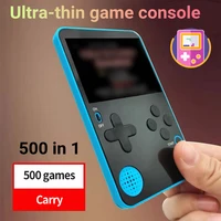 500 in 1 retro video game console handheld 2 4 inch portable color game player consola kids portable video game consoles