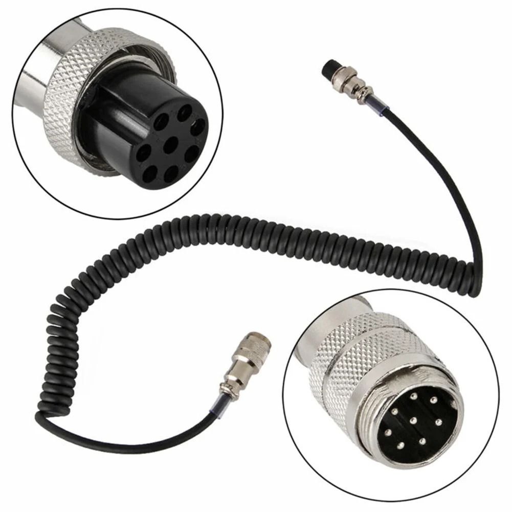HAM/CB Radio Microphone 8 Pin Mic Extension Cord Male To Female For YAESU ICOM KENWOOD High Quality Mic Extension Cord