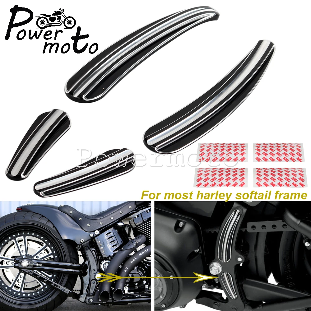 

Набор вставок для рамы мотоцикла Cerved Swingarm для Harley Softail Fat Boy Slim Deluxe Heritage break FLS FLSTN FXSTC 2008-2017