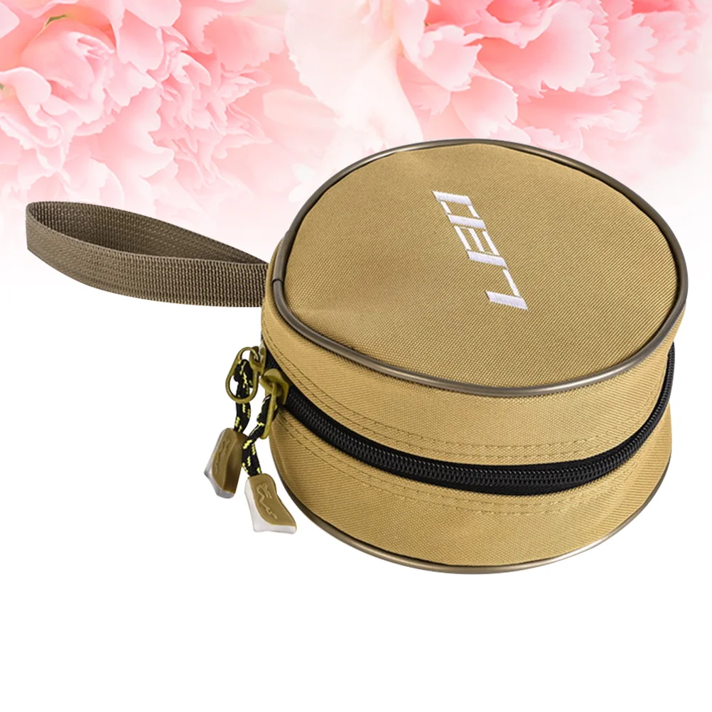 

Fly Fishing Zippered Reel Bag Reel Case Cover Multifunctional Outdoor Living Lure Storage Bag One Layer