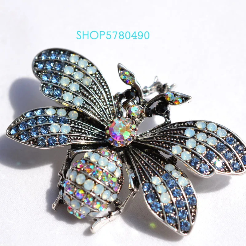 ESPECIOSUS Броши пчела коричневые