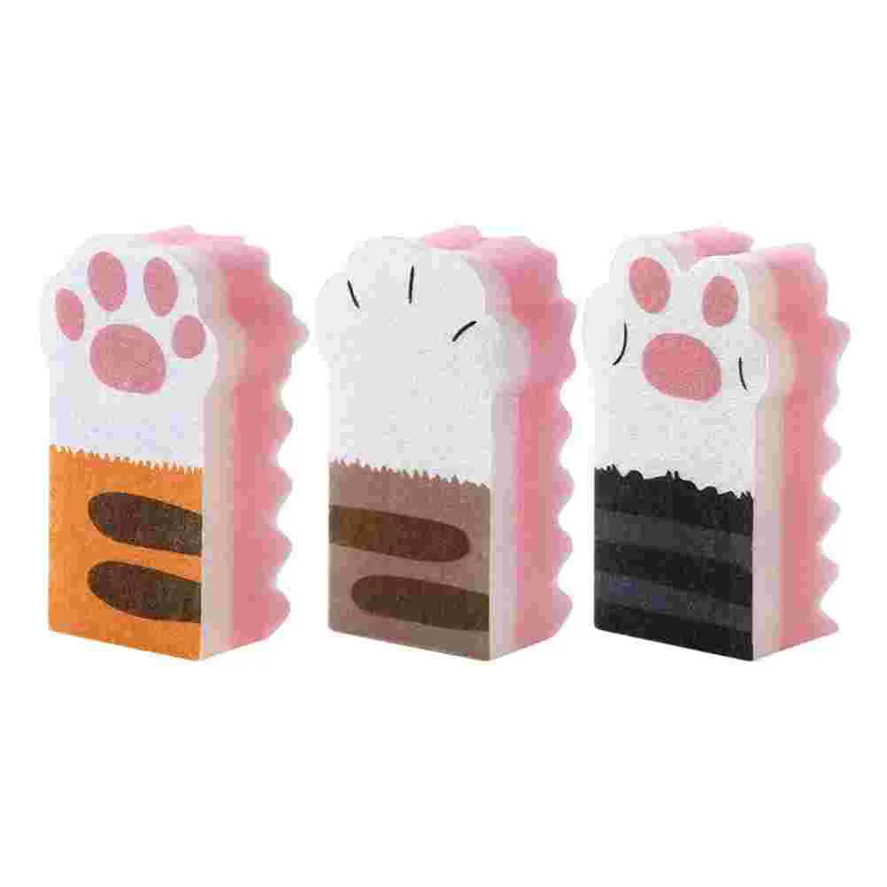

Sponge Dish Sponges Scrubber Cleaning Brush Cleaner Pad Wash Dishwashing Kitchen Scrubbing Bathtub Pot Non Sink Cat Washing