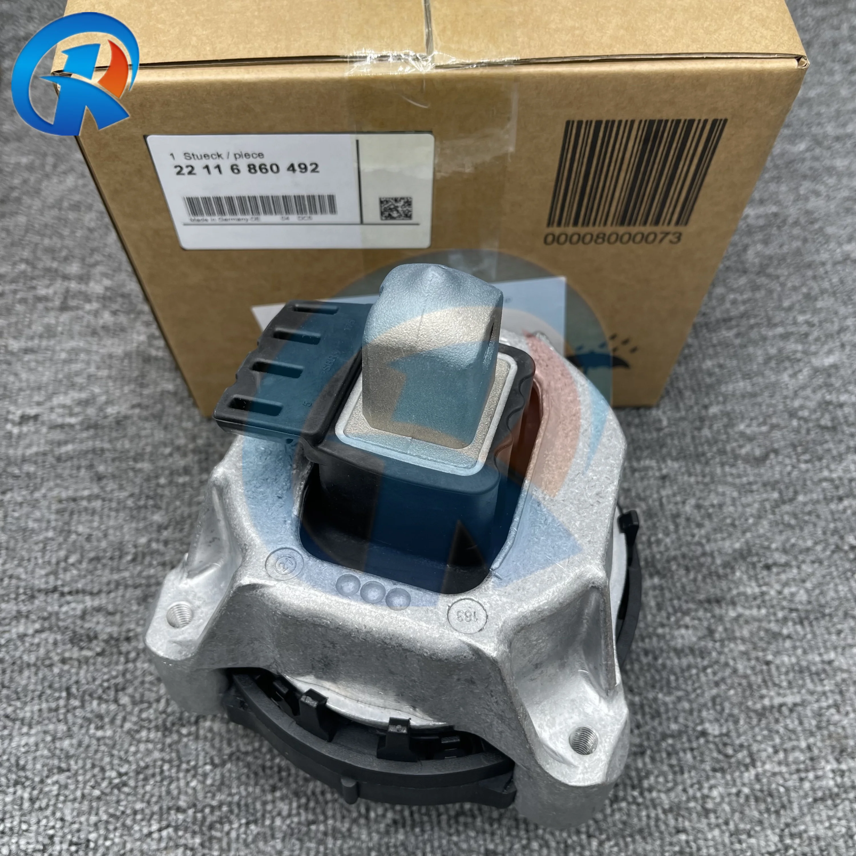 Комплект из 2 опор двигателя (кронштейнов) для BMW 5 и 7 серий G11 G12 G30 G38 2017-2020, номера деталей 22116860491, 22116860492 (art.: 3920da44bdbbf) - 3920da44bdbbf