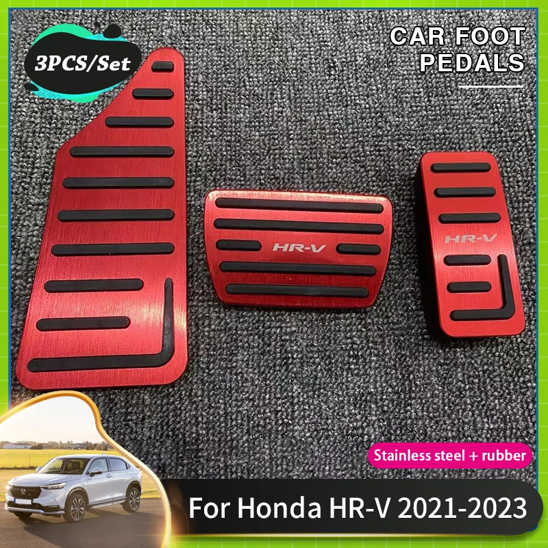 

Car Pedal Anti-slip Dirty Pads For Honda HR V Acessories eHEV HRV Vezel HEV XR V ZR V 2021 2022 2023 Car Foot Brake Pedal Pad