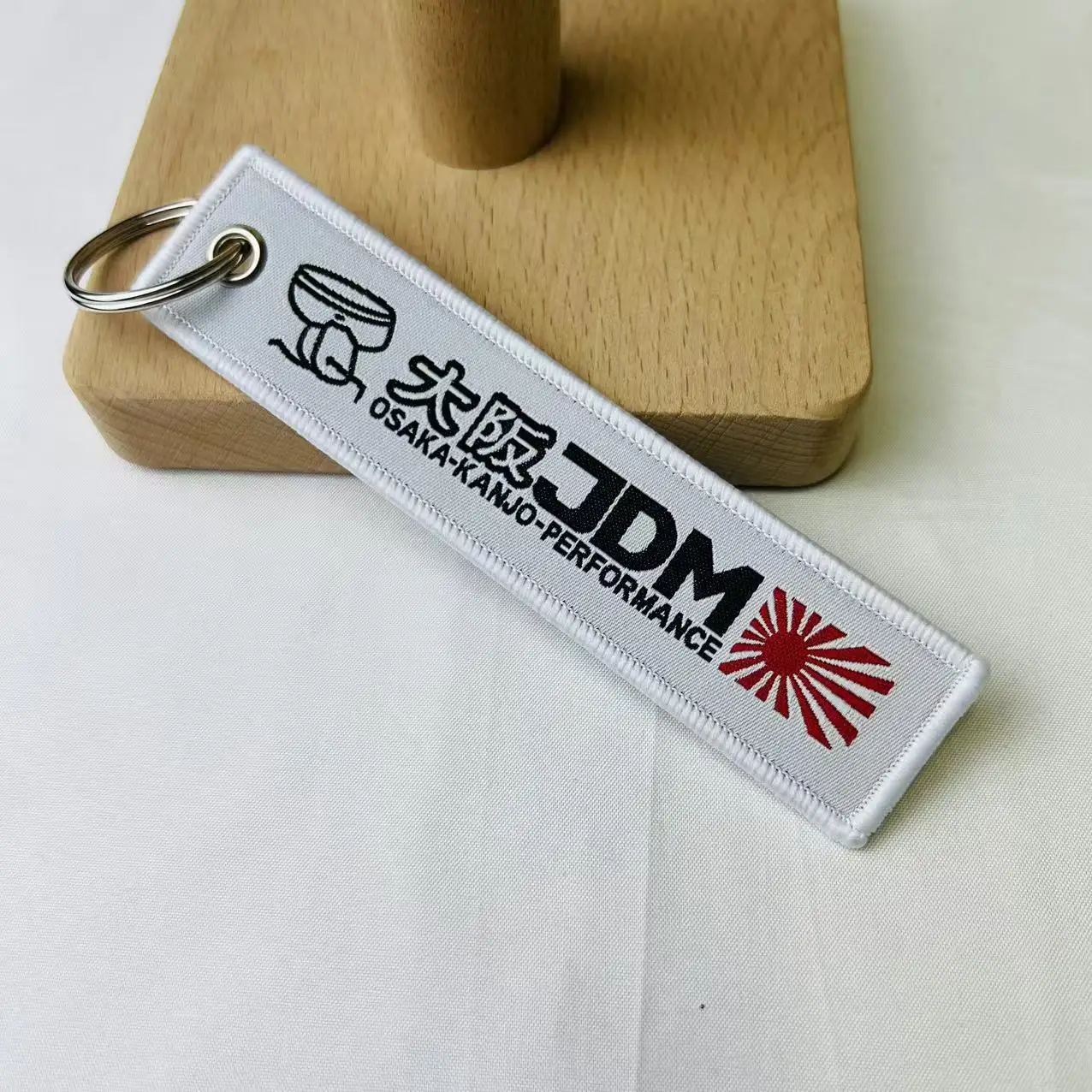 

Автомобильный брелок Osaka JDM для шеи, ID-карта, ремешок, тканевый брелок для Honda Nissan Toyota Mazda Mitsubishi Suzuki, аксессуары