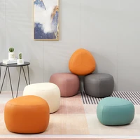 sofa floor footrest office waiting household luxury multifunction portable bedside table stool pouf mobili soggiorno furniture