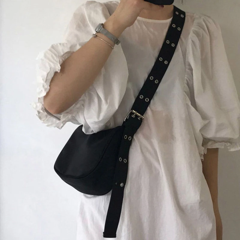 

Women Crossbody Bags Students Zipper Shoulder Bag Nylon Bag