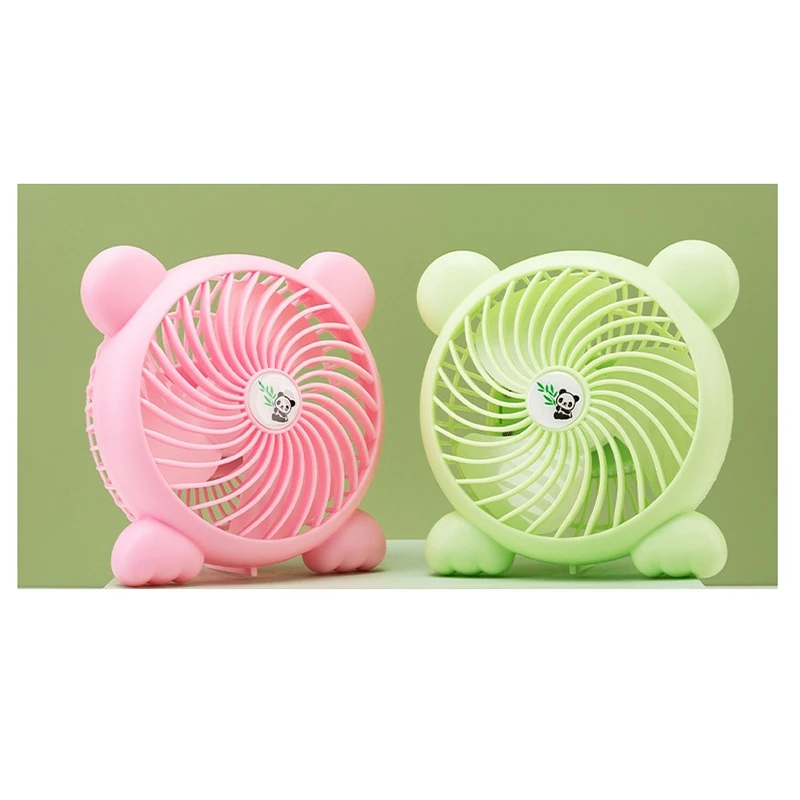 

Mini Desktop Fan, Office Cartoon USB Charging Mini Fan, Cute Silent Desktop Fan