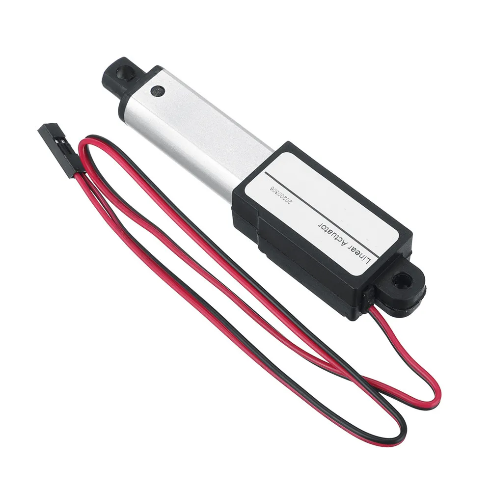 

30mm/s 15mm/s 9.5mm/s DC 12V 50mm Aluminum Alloy Stroke Micro Linear Actuators Linear Actuator Electric Mini Linear Motor