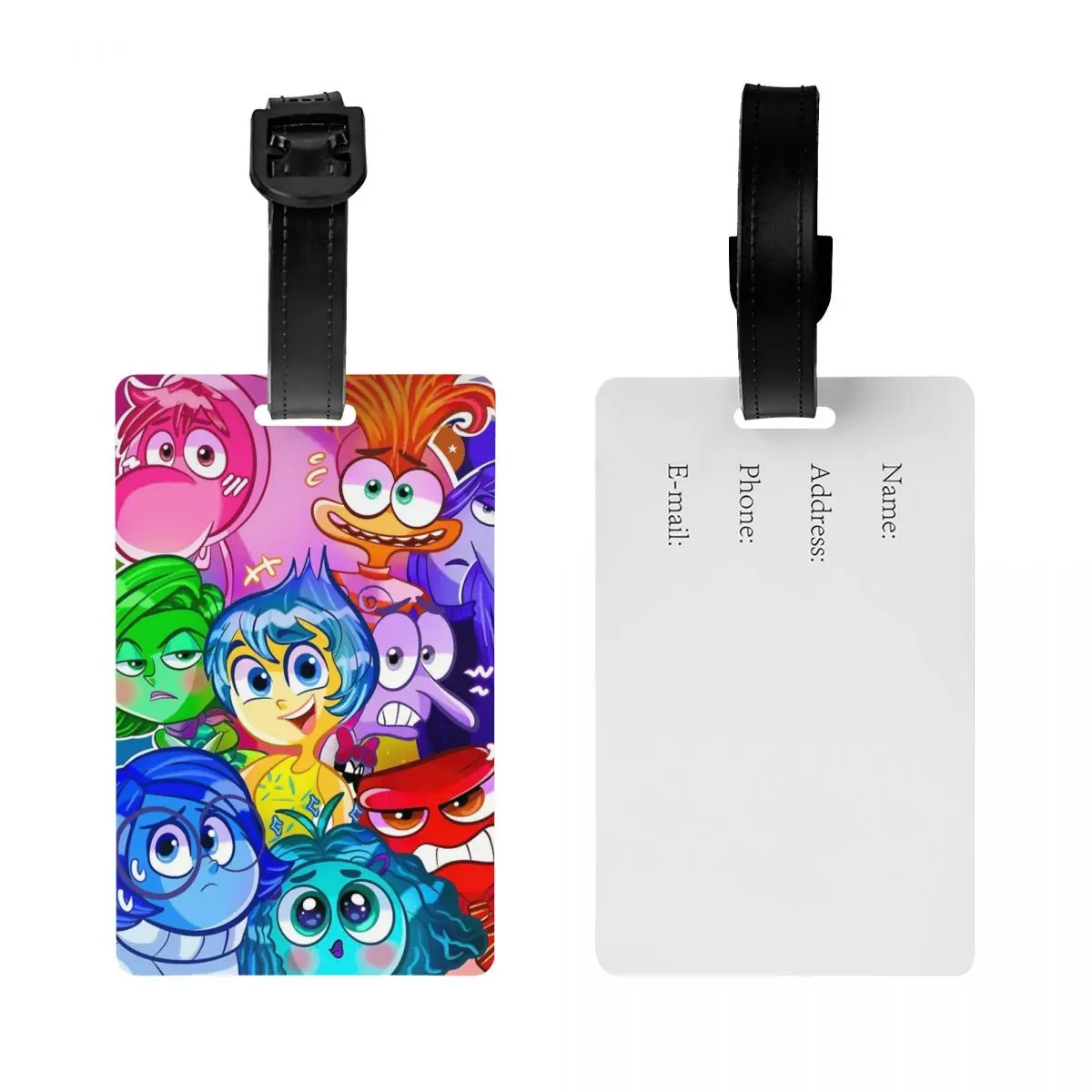 Ярлыки для багажа с внутренней отделкой мультяшный держатель ярлык женского