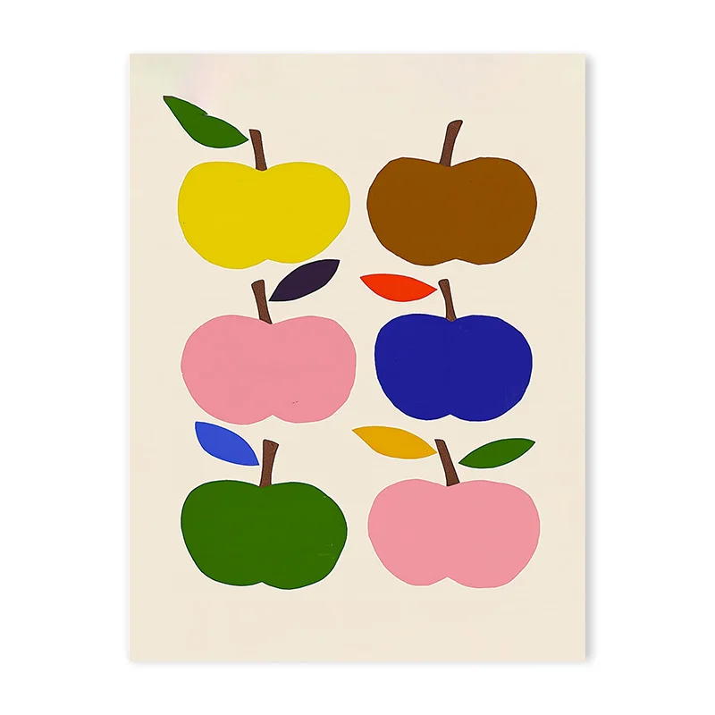 

Цветной постер с животными на холсте