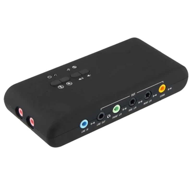 

7,1 Звуковая карта Usb 2,0, звуковая карта Cmi6206, чипсет Usb O класса устройства Spec1.0 и Usb Hid класс Spec 8 каналов Dac
