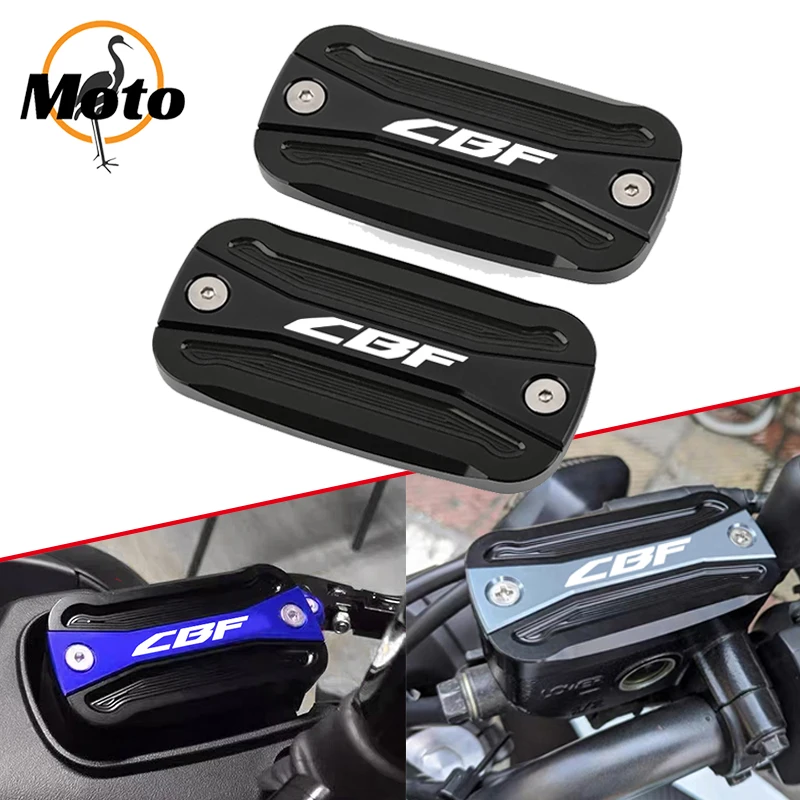 Фото Крышка бачка переднего тормозного масла с ЧПУ для мотоциклов Honda CBF 500, 600, 600S, 1000, CBF500, CBF600, CBF1000, CBF600S №1