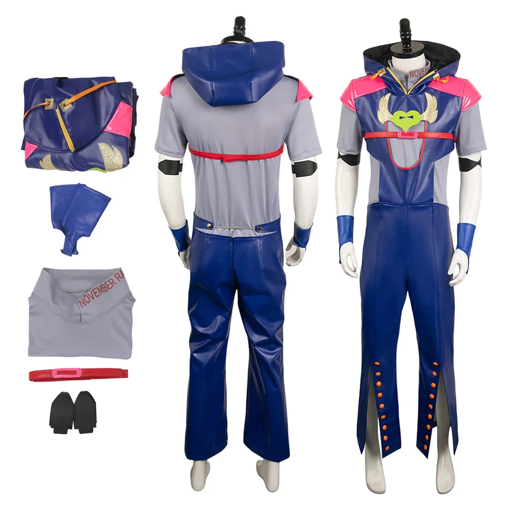 

Joestar Jodio Cosplay Costume Anime JoJo's Bizarre Adventure Fantasia Disuguise Top Pants Outfits Halloween Man Male Party Suit