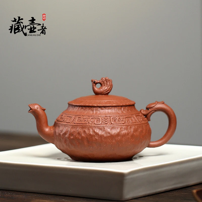 

Учитель Ван, Национальный старший инженер, горшок Fengming ручной работы хуанлуншань, сырая руда, спутанная грязь, грязь из исинской фиолетовой глины