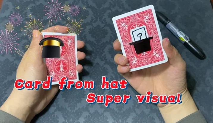 Карта из шляпы Диндинга - Фокусы