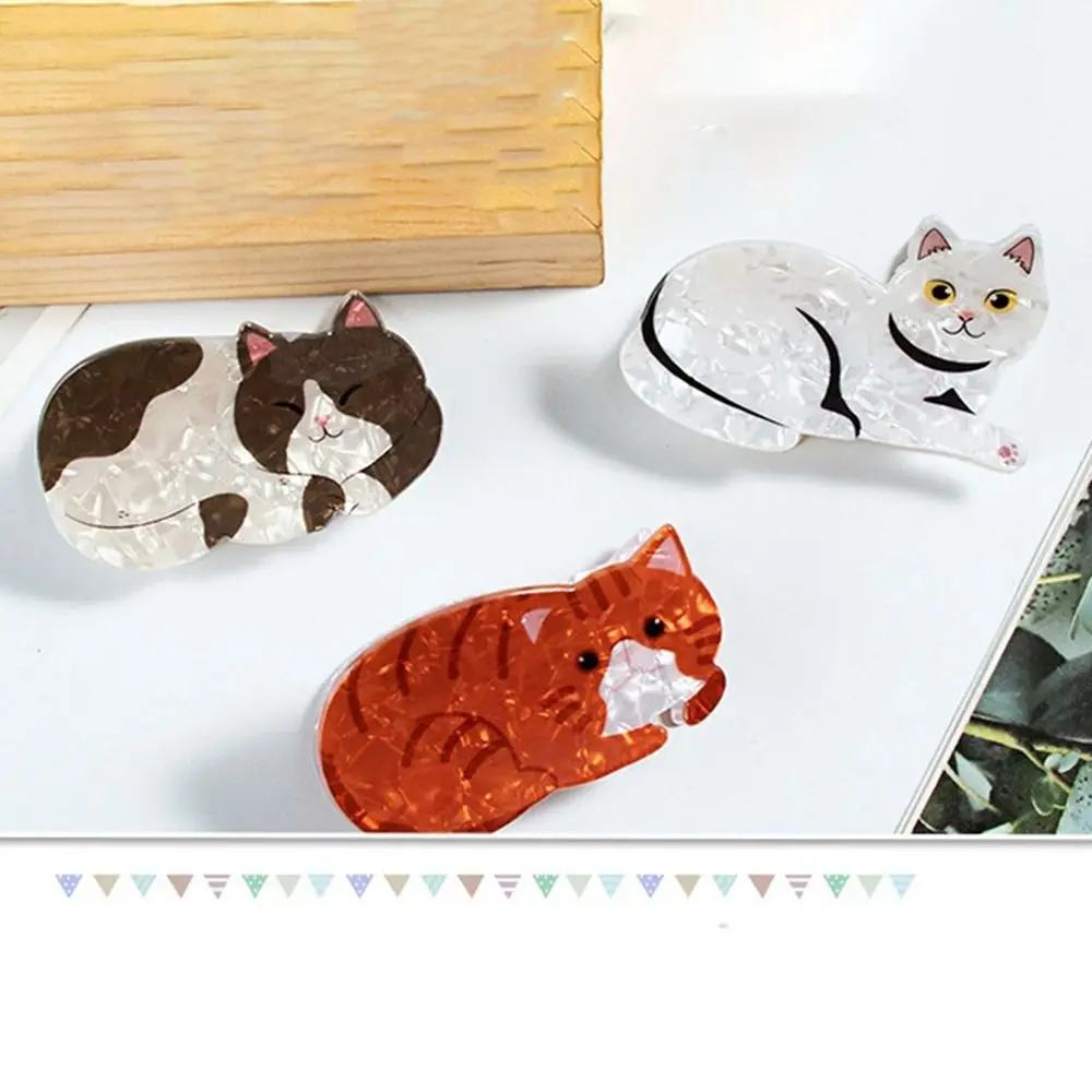 

Cartoon Animal Cat Hair Claw Fashion Hair Clip Y2k Shark Clip Headdress Female