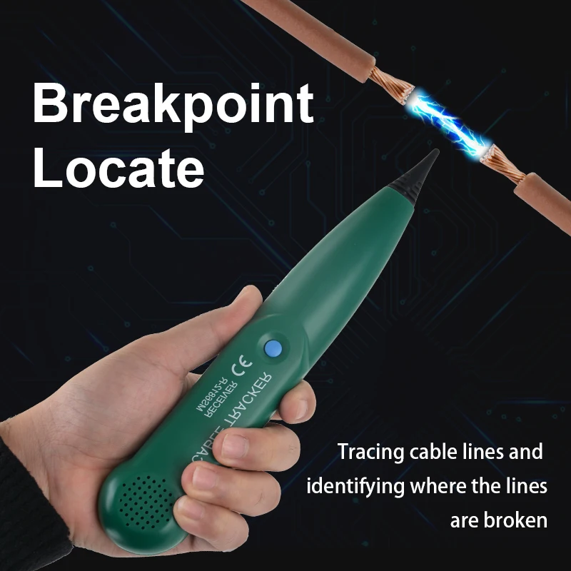 Кабельный трекер Mestek профессиональный линейный детектор LAN UTP STP прибор для