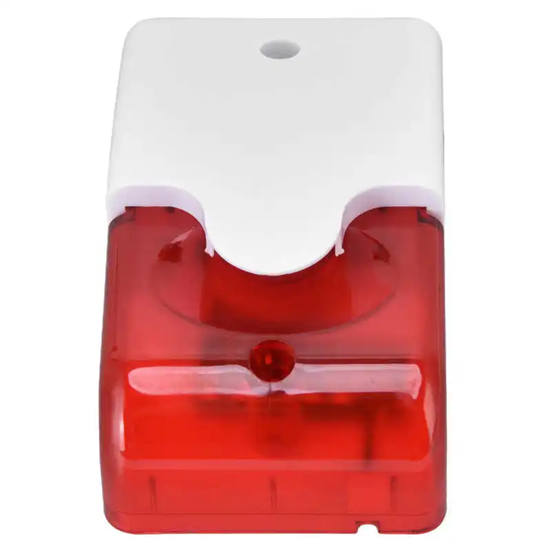 

Wired Strobe Siren Adjustable Volume Mini Strobe Siren for Shops