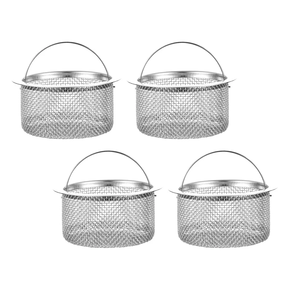 

4 шт. для бытовой раковины Strainers, профессиональные сливные сита, антикоррозийные ситечки для мусора