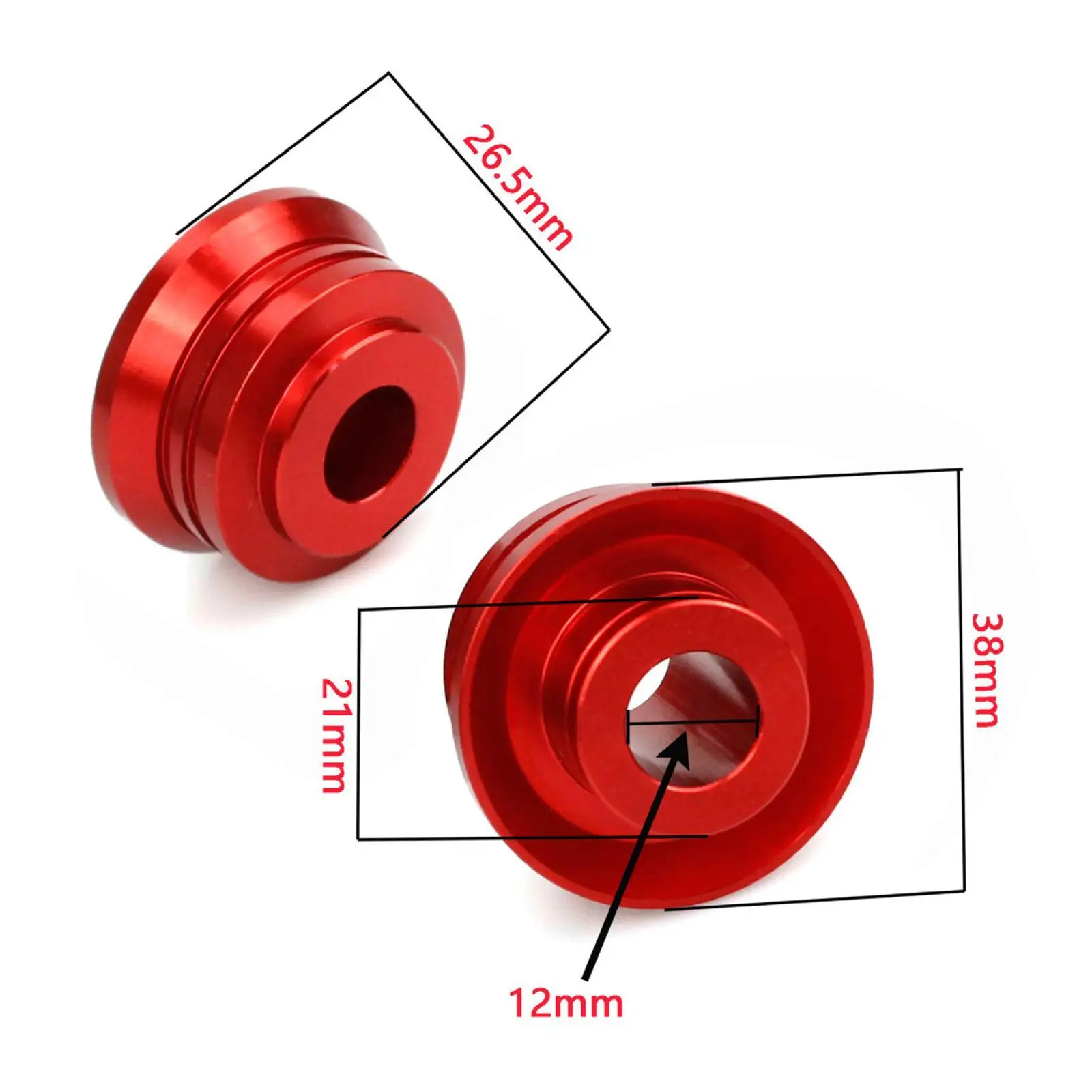 2 шт. ось ступицы колеса для Honda Crf250RX 2019 Crf 250 Rally 2017-2019