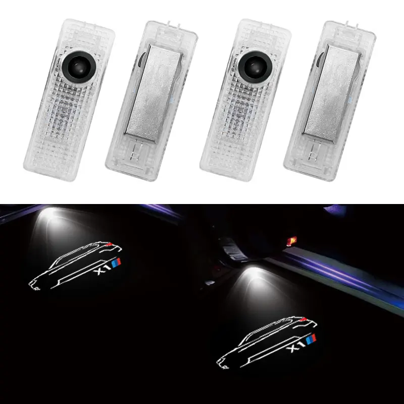 

2Pcs Car Door Welcome Light Ghost Shadow Light For BMW X1 Series E84 LED Car Door Light Laser Projector Lamp
