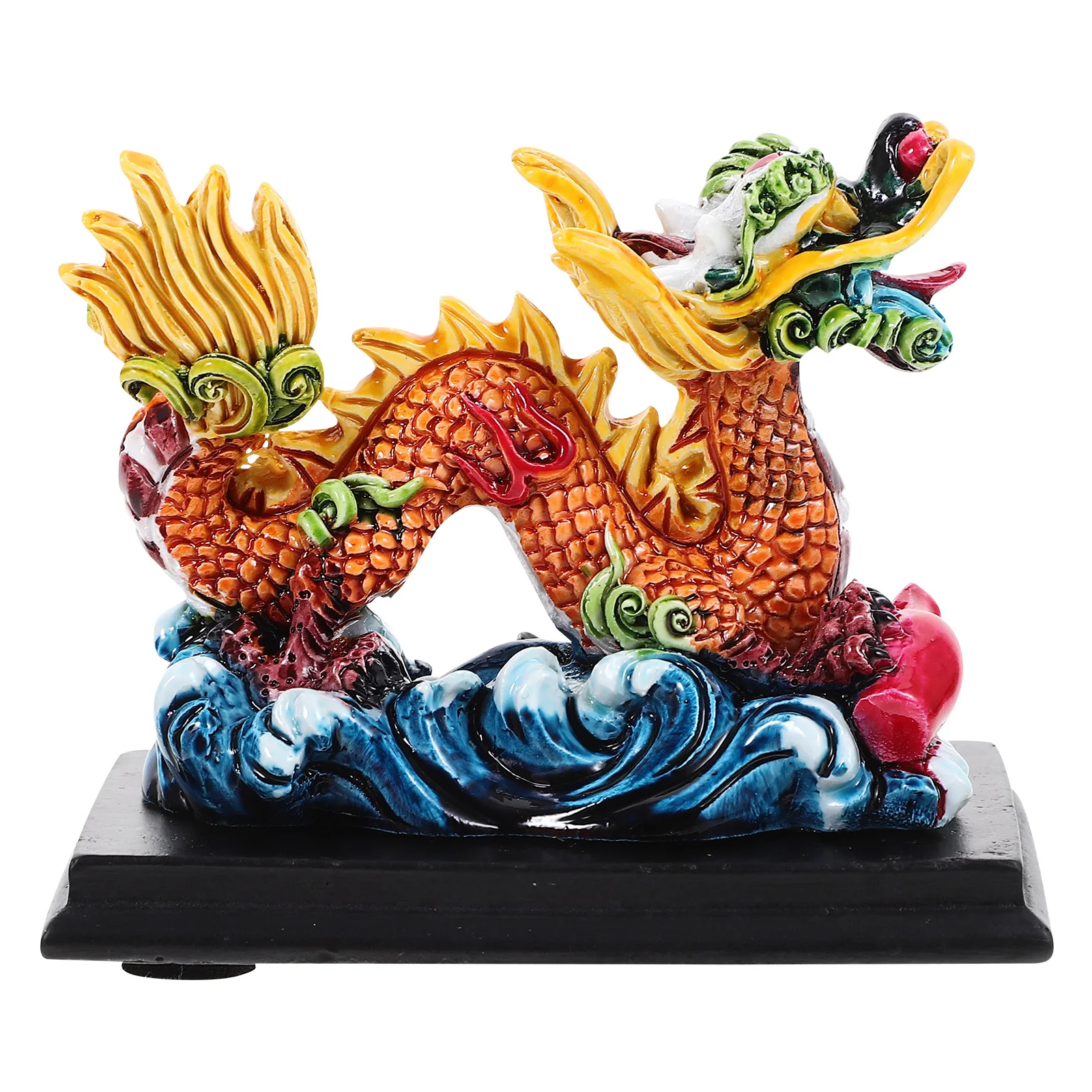 

Dragon Craft Decor Home Household Shaped Ornament Sculpture Resin Decoration Travel Figurine