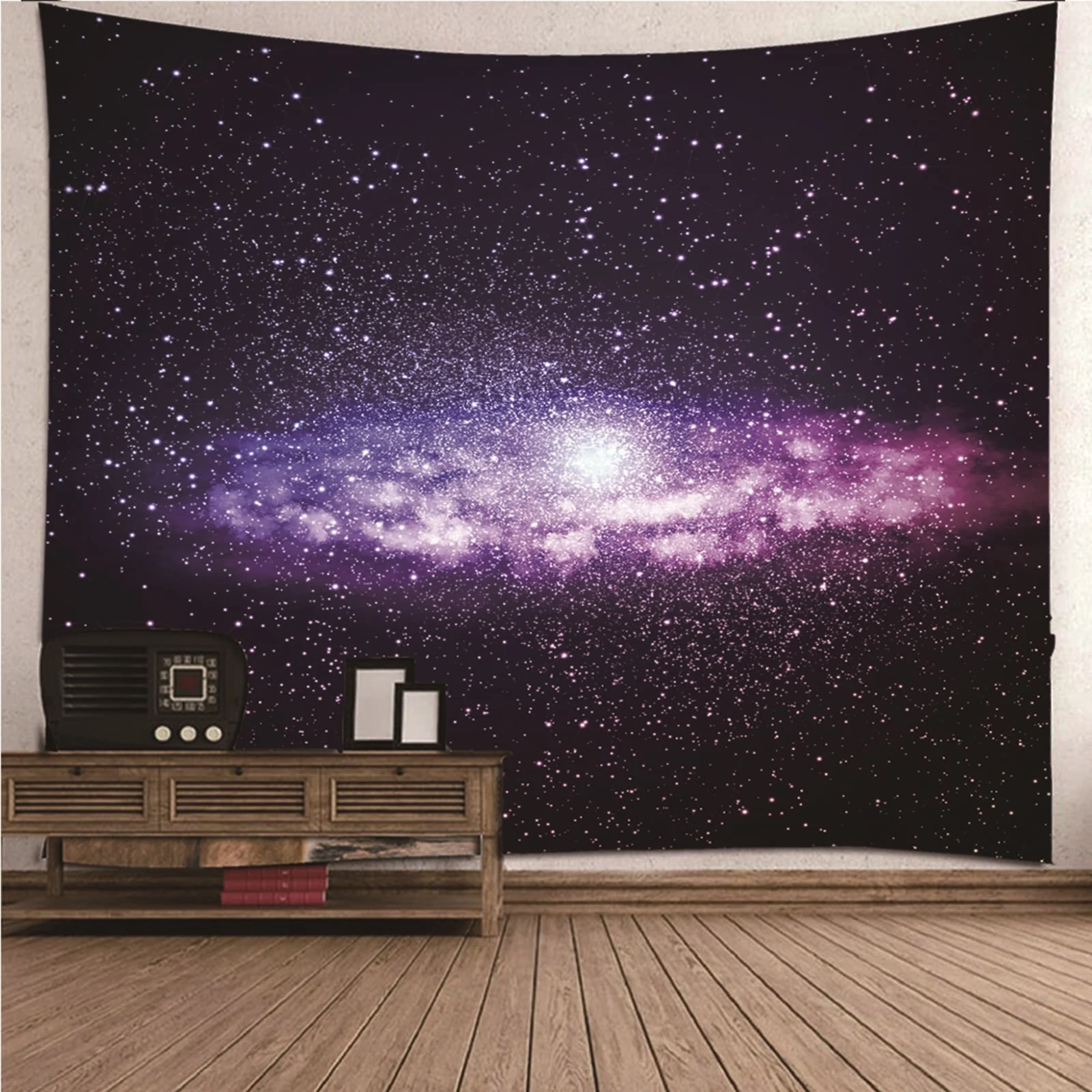 

Крутой гобелен, настенное покрытие для спальни, Вселенная, космос, красивое Галактическое настенное одеяло, художественное декоративное по...
