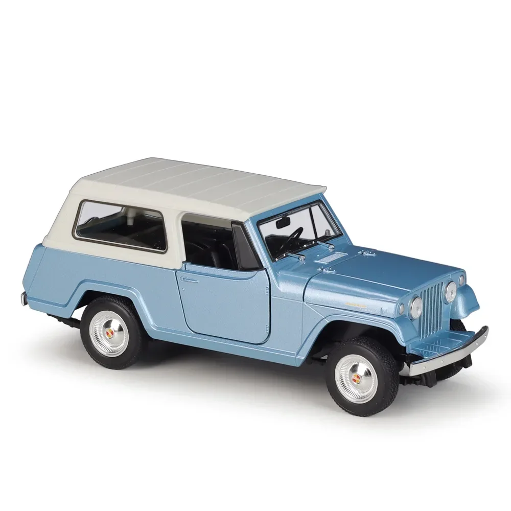 Модель автомобиля WELLY 1:24 Jeep Jeepster командировочная из сплава 1967 Литые и игрушечные