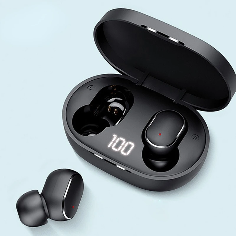 

RYWER TWS Bluetooth Earphones Wireless Earbuds for Xiaomi Redmi Noise Cancelling Headsets with Microphone Handsfree Headphones