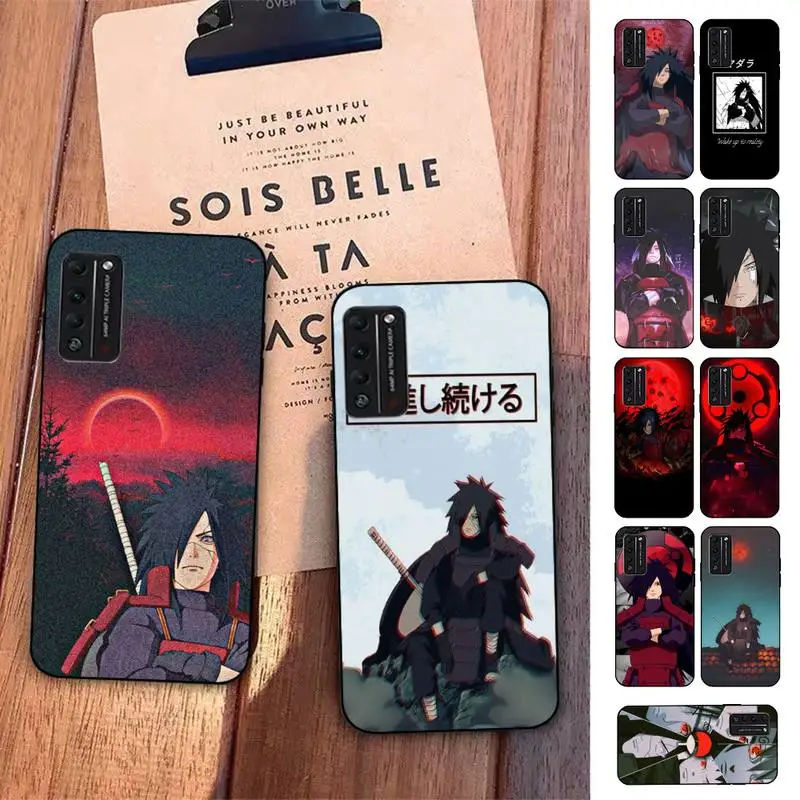 

BANDAI Naruto Madara Uchiha Phone Case for Huawei Honor 10 i 8X C 5A 20 9 10 30 lite pro Voew 10 20 V30