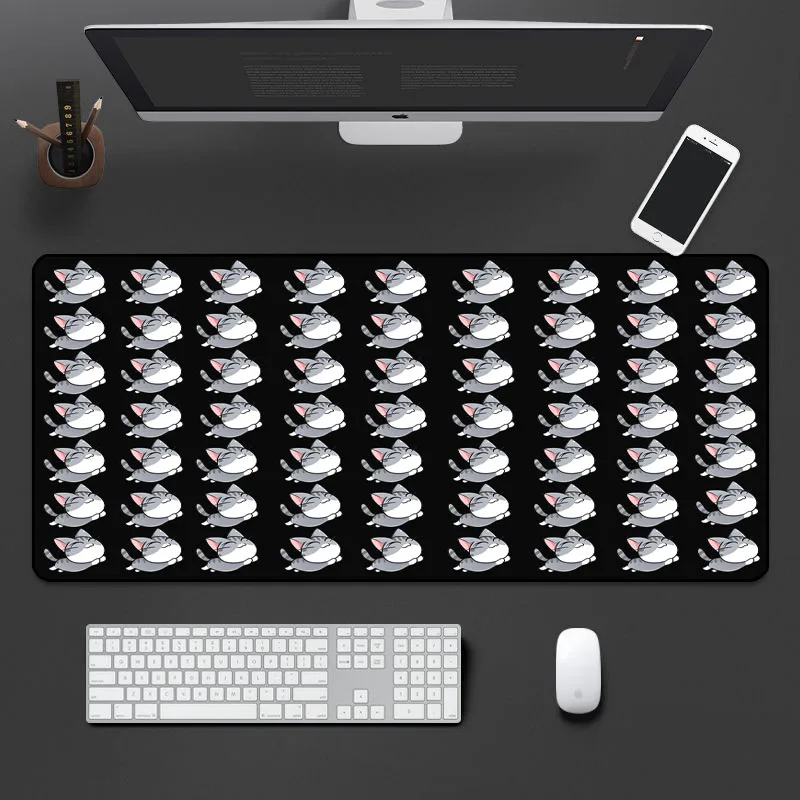 

Cute Little Animal Original Color-changing Mousepad Natural Rubber Non-slip Thickened Large Mousepad Home Decoration Tablemat Xl