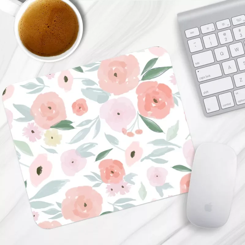 

Small Fresh Tropical Rainforest Style For Gaming Laptop Computer Desk Mat Mouse Pad Wrist Rests Mat Office Desk Set Accessories|