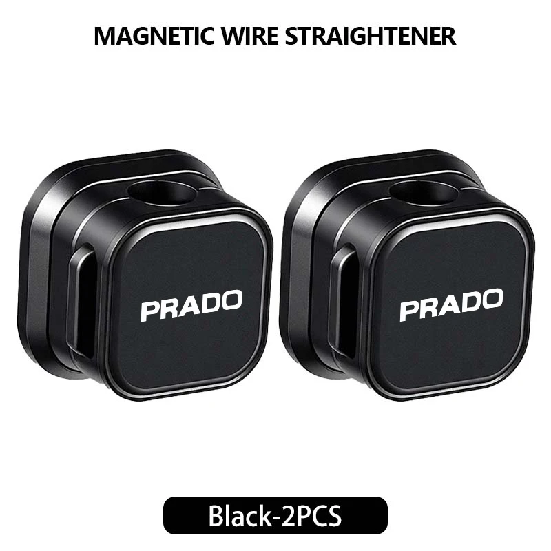 

Самоклеящиеся магнитные зажимы для кабеля USB Type-C, фиксирующие зажимы для проводов для Toyota GR Corolla Yaris Aygo Prius CHR Camry Auris