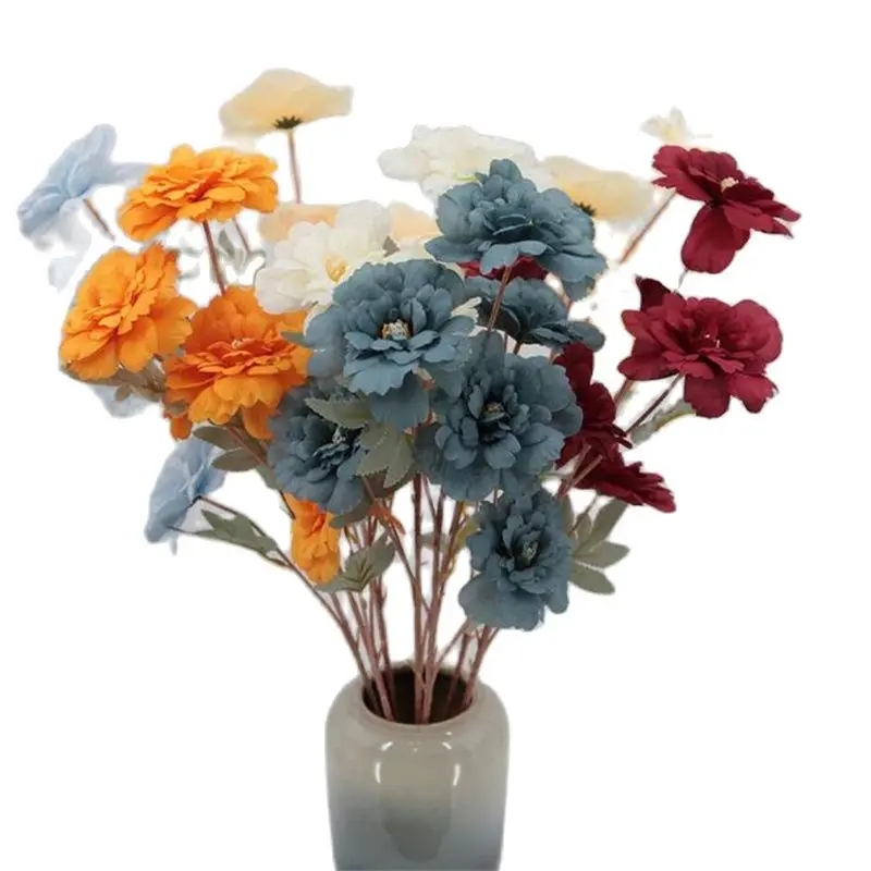 

Одна искусственная длинная Весенняя Роза (6 головок/штука), искусственная Роза длиной 29 дюймов для искусственных цветов