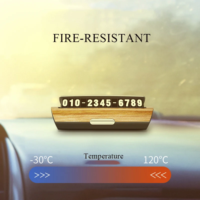 Новинка! Магнитный телефонный номер из АБС-пластика | Автомобильные наклейки