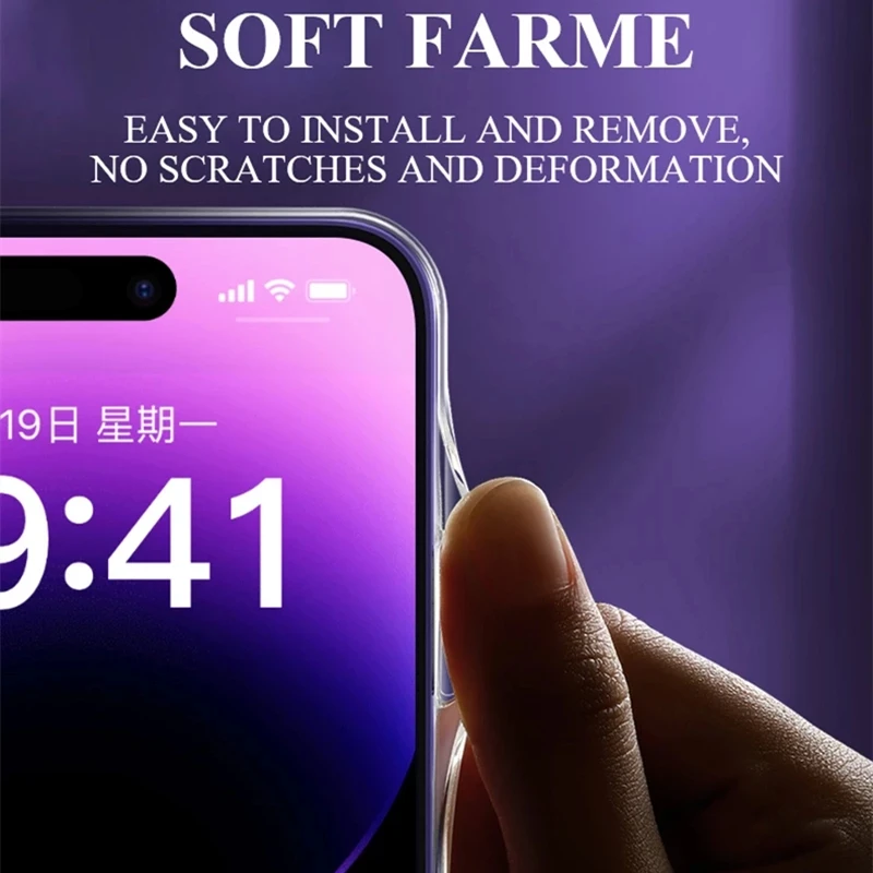 Ultra-thin Soft TPU Phone Case for IPhone 14 Pro Max 6 7 8 14 Plus Back Lens Protection Case for iPhone 13 12 11 PRO X XR XS MAX